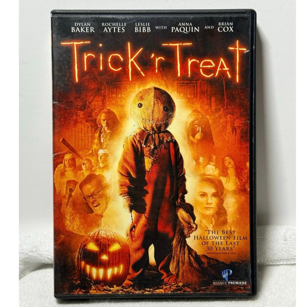 Trick ’r Treat DVD 2009 Horror‎ Movie Anthology Anna Paquin Brian Cox Widescreen